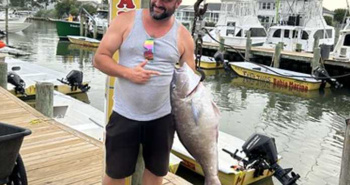 Pennsylvania man's first time fishing ends with Maryland state record