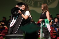 2025 summer UND commencement applause rings loud as students receive diplomas