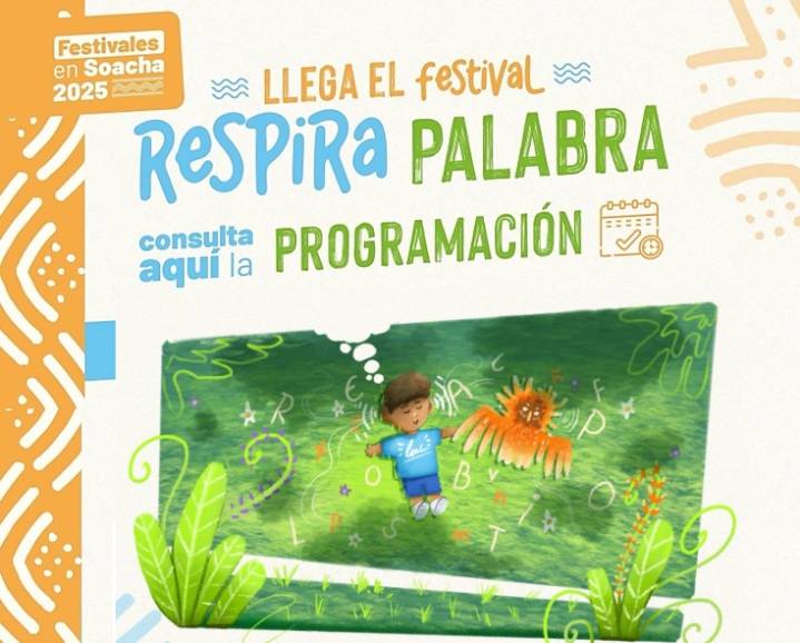 Soacha vibrará cinco días con el ‘Festival Respira Palabra’