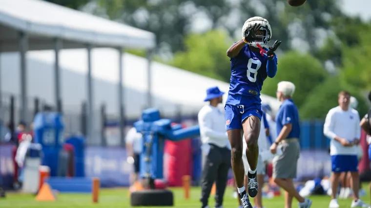 Former Notre Dame receiver rising in Giants' training camp