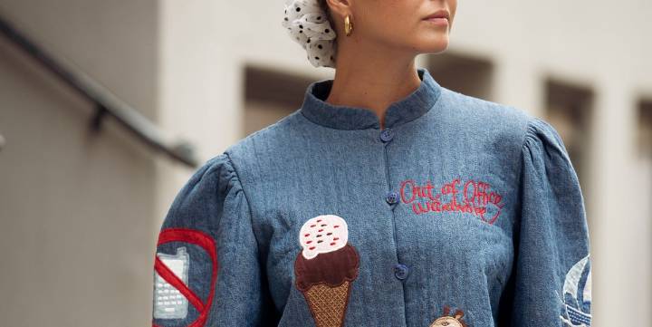 La chaqueta bordada de Zara que se ha colado en la Semana de la Moda de Copenhague