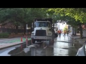 Uptown road to be closed for hours as Charlotte Water crews repair pipe