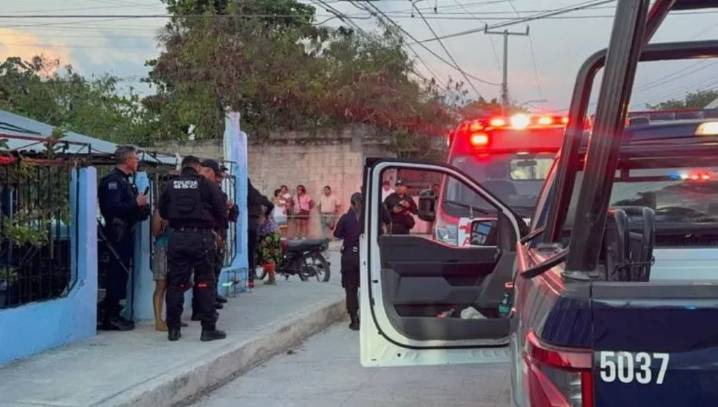 Fiesta familiar acaba en balacera en Cancún; un chamquito se debate entre la vida y la muerte