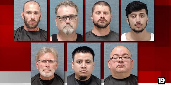 7 men arrested at Northeast Ohio hotel for reportedly soliciting sex from underage girls