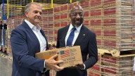 Ga. Sen. Warnock visits MANA Nutrition in Pooler after USAID funds restored