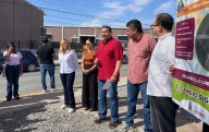 Entregan camellón rehabilitado en la Talamás Camandari