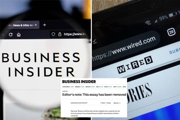 Wired, Business Insider delete phony articles allegedly written by AI