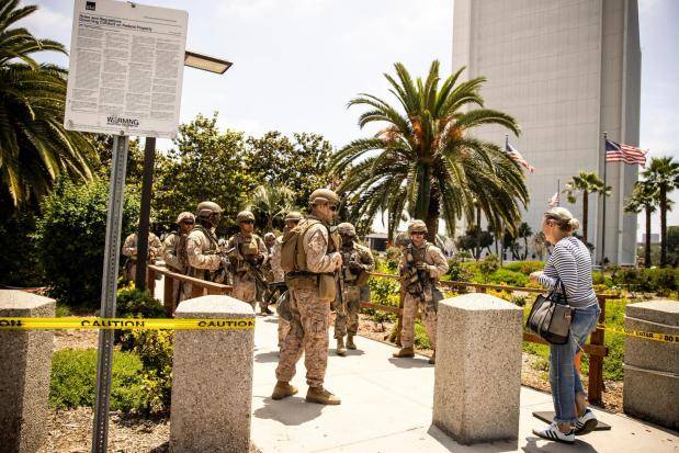 Judge weighs whether Trump violated federal law by deploying National Guard to Los Angeles