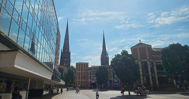 Met Office confirms exact time 33C heat will hit Coventry today
