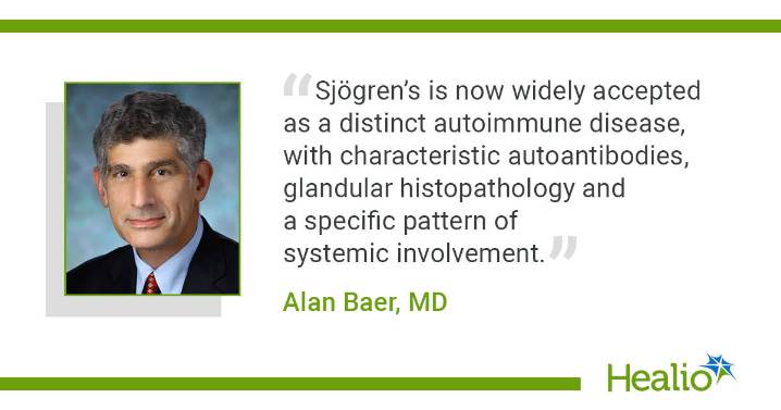 International consensus shifts Sjögren’s from syndrome to disease