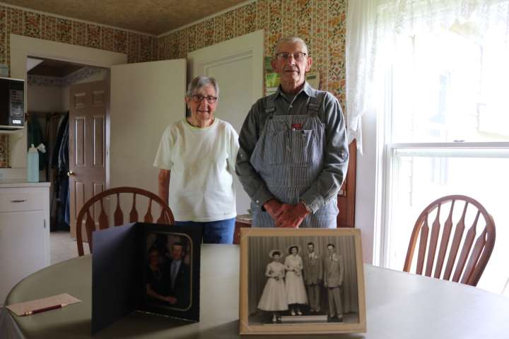 At 94 and 92 years old, Keith and Pat Kisro say this is their last soybean crop