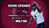 San Diego State football's home opener vs. Stony Brook to air on KUSI
