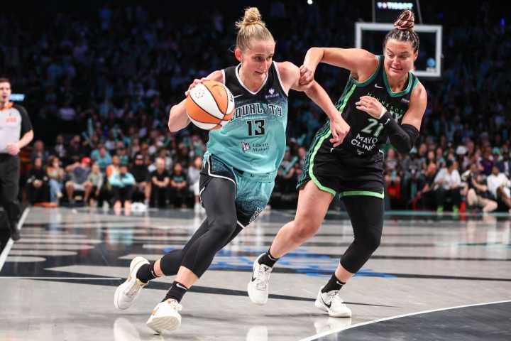 Late 3-pointer seals Liberty's victory over Lynx