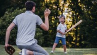 Oh No! Man Outside Playing Baseball With His Son Has No Idea What Terrible Thing Happened In News Today