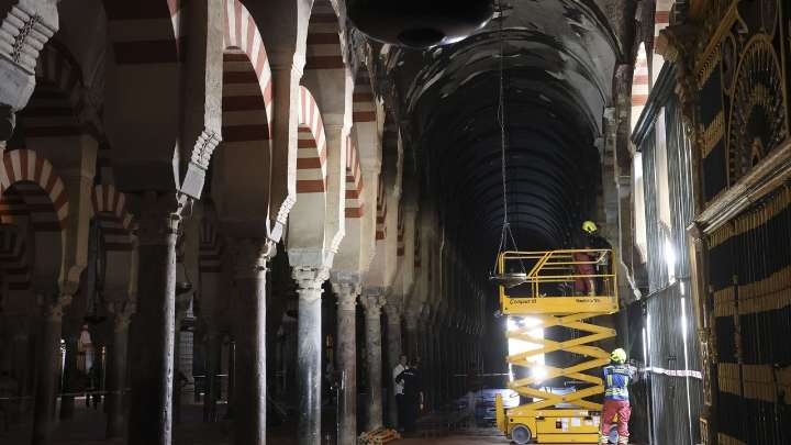 La Junta aprueba la obra de emergencia en la Mezquita de Córdoba cuya restauración rondará el millón de euros