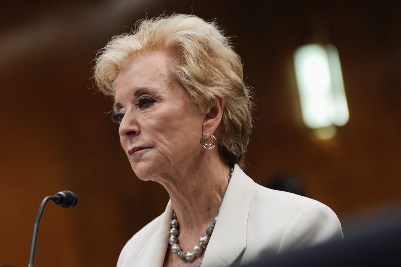 US Education Secretary Linda McMahon to visit Louisiana Monday