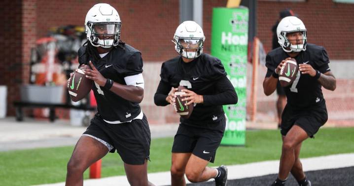 Marshall football: Herd QBs face 'stressful situations' in position battle