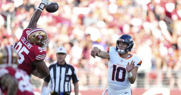 Stidham shines after Nix struggles as Broncos beat 49ers 30