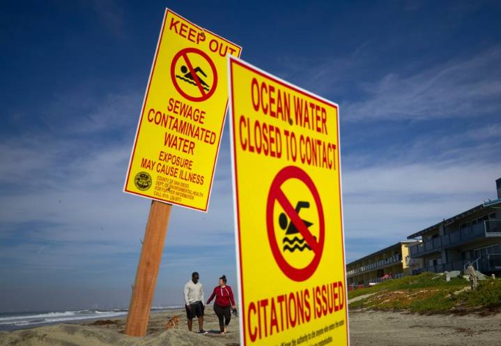 Warning signs cautioning dangers of Tijuana River sewage to be unveiled in South Bay