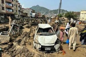 Hopes for survivors wane as landslides, flooding bury Pakistan villages