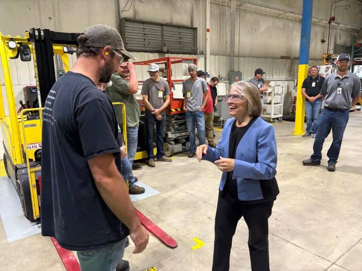 Tax law boosts confidence for Iowa manufacturers, leaders tell Iowa Rep. Miller
