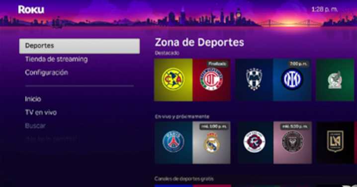Roku lanza Zona de Deportes en México: dónde ver partidos.