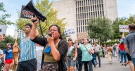 Demonstrators protest Trump-backed redistricting plans at over 200 events across the country