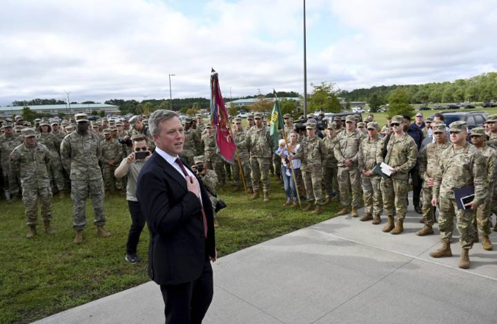 Soldiers hailed as heroes for tackling armed assailant at Georgia Army base