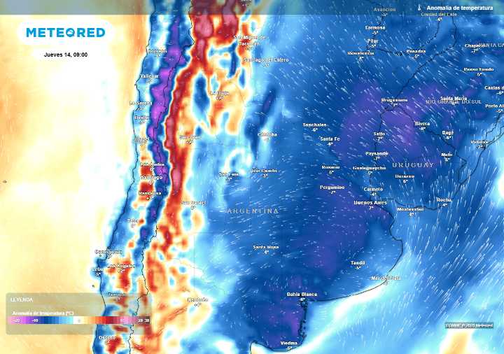 Tiempo en el centro y norte de Argentina: heladas y el posible regreso de las lluvias que afectará estas provincias