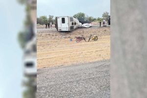 Two-vehicle rollover crash near Blackfoot snarls traffic