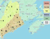 Elevated fire danger across Maine Saturday