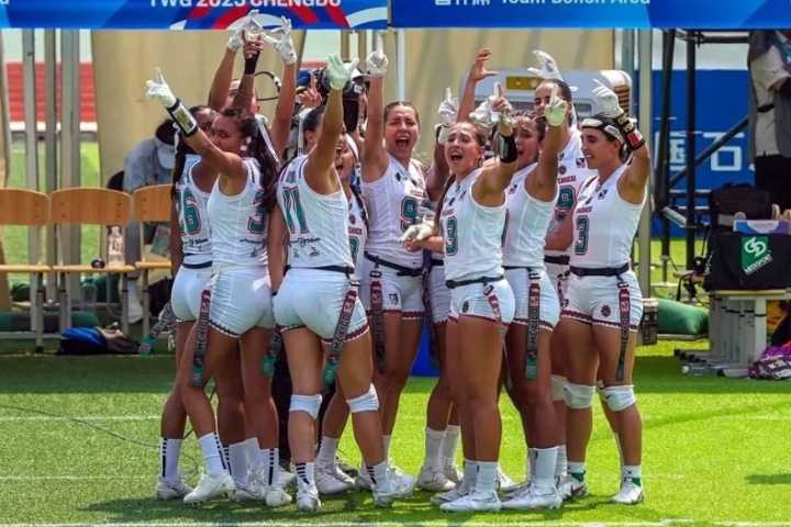 Se corona México como bicampeón del flag football femenil