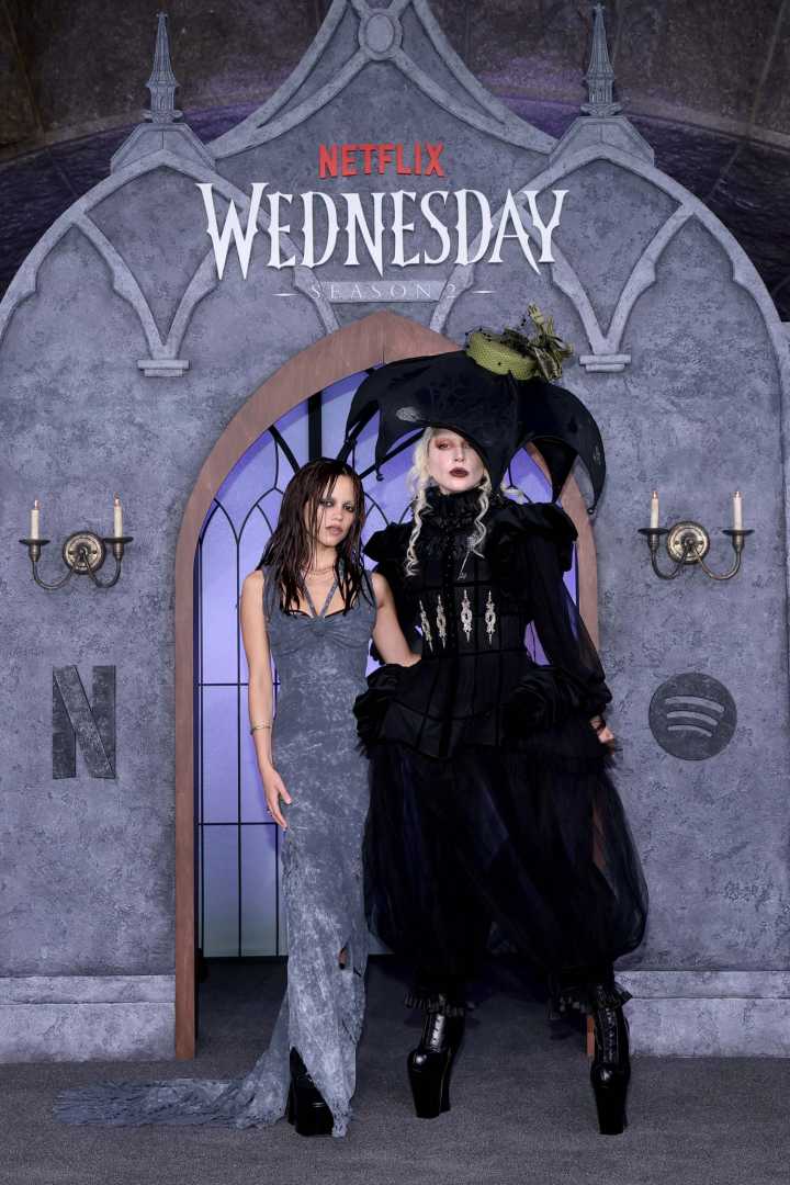 Lady Gaga Came Out for Wednesday