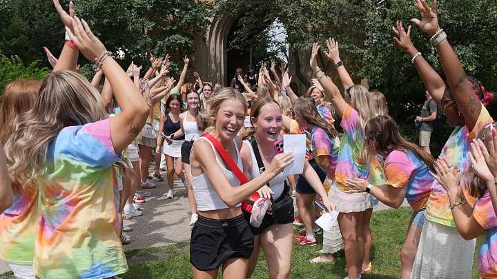 See our favorite images from Iowa State University’s 2025 bid day