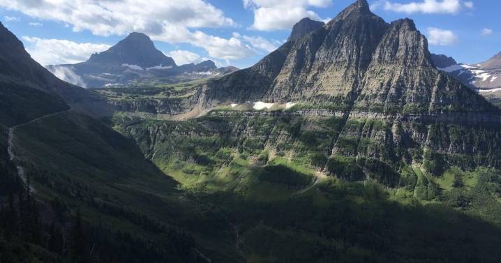 Woman dies after 450-foot fall from Glacier Park's Highline Trail