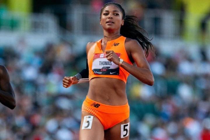 Gabby Thomas Makes a Strong Admission Over Biggest Issue Ruining Track & Field: ”Should Be Banned” Gabby Thomas calls for lifetime bans on doping coaches and criticizes athletes training under them, u