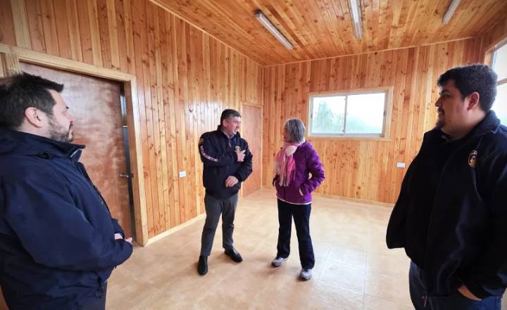 SEREMI DE BIENES NACIONALES FISCALIZÓ NUEVO CUARTEL DE BOMBEROS CONTRUIDO SOBRE SUELO FISCAL EN REPOLLAL