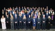 Javier Milei posó junto a sus candidatos nacionales con la mira en octubre