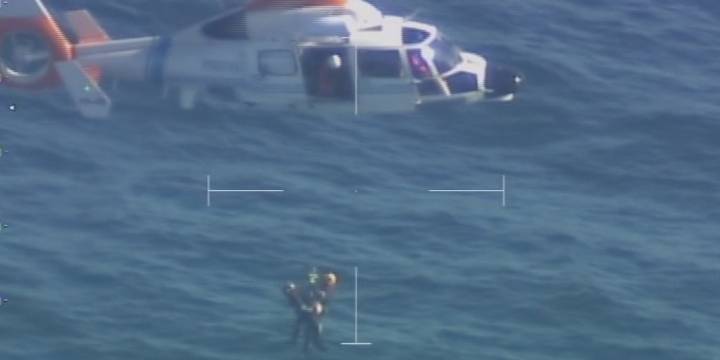 El impactante operativo de Prefectura para rescatar a un tripulante pesquero por una grave lesión