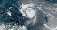 Tropical Storm Erin on verge of becoming Atlantic season's first hurricane. Maps show its path and forecast.