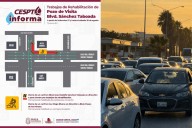 Prepárate para el tráfico en Zona Río. CESPT cerrará parte del bulevar Sánchez Taboada