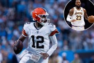 LeBron James leads charge in celebrating Shedeur Sanders