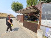 Los vecinos de Cangas del Narcea, «aterrados» por los incendios: «Sentí que me iba a morir con mis hijos»