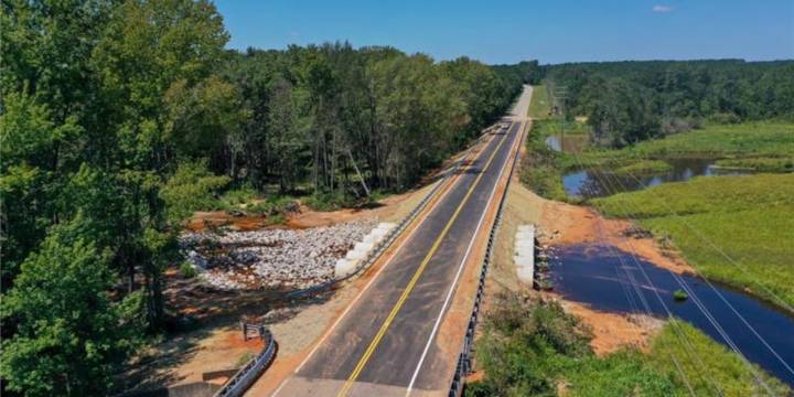Area of U.S. 178 in Orangeburg County reopens months after flooding