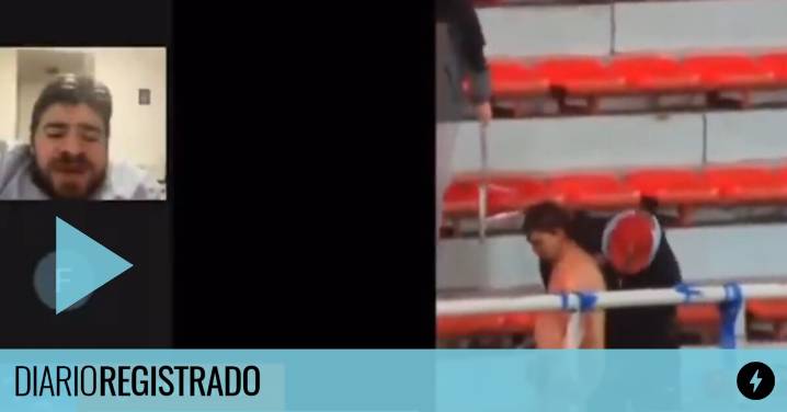 Se viralizó un video de Franco Rinaldi riéndose de la golpiza y el acoso de los barras de Independiente a un hincha chileno