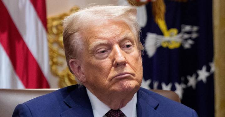 Donald Trump Hides His Bruised Hands Under Table During Cabinet Meeting Amid Health Concerns: Watch