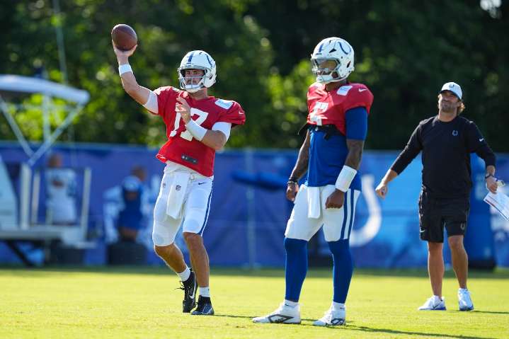 Colts name journeymen QB starter over 2023 first