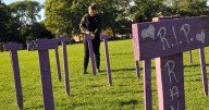 Crosses in Kitchener mark grim toll of drug poisoning crisis