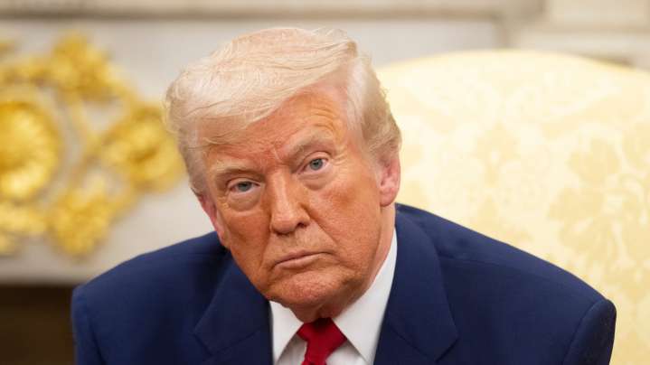 Trump Gushes Over His Gilded Oval Office & Insults Biden In The Process (Per Usual)