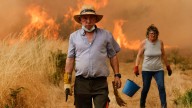 Los incendios aceleran su propagación en Ourense y en un día doblan las hectáreas calcinadas